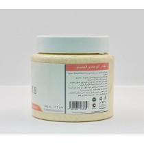 Medspa Peach Face Scrub Natural Gentle Exfoliating Treatment, 500ml