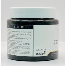 Medspa Charcoal Face Scrub Natural Gentle Exfoliating Treatment, 500ml
