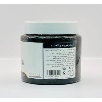 Medspa Charcoal Face Scrub Natural Gentle Exfoliating Treatment, 500ml