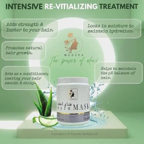 Medspa Aloevera Hair Mask, Intensive Re Vitalizing Treatment With Hyderation, Moisturization And Repair For All Hair Types, 1kg