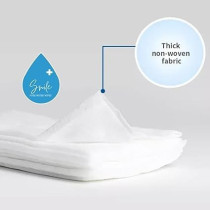Smile Plus Pure Water Wipes, Travel Pack, Hypoallergenic And Safe For Sensitive Skin, 10 Wipes