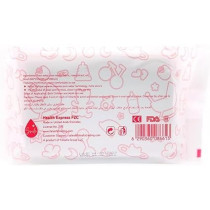 Smile Plus Rose Pure Water Wipes, Safe For Sensitive Skin, 80 Wipes