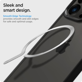 Spigen Metal Ring Plate Adapter For Mag Safe Compatibility With Ez-Fit Kit Non-Mag Safe Case, Silver