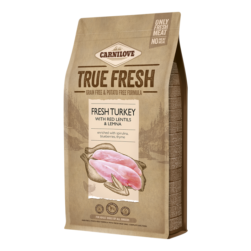 Carnilove True Fresh Turkey For Adult Dogs, 1.4kg