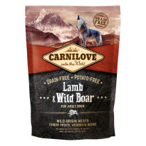 Carnilove Lamb And Wild Boar For Adult Dogs, 1.5kg