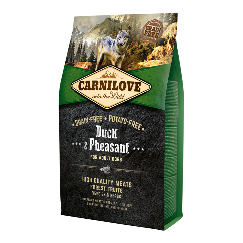 Carnilove Duck And Pheasant For Adult Dogs, 4kg