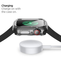 Spigen Ultra Hybrid Designed For Apple Watch Screen Protector Case Series Se2/6/Se/5/4, 40Mm, Crystal Clear