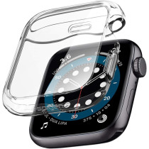 Spigen Ultra Hybrid Designed For Apple Watch Screen Protector Case Series Se2/6/Se/5/4, 40Mm, Crystal Clear