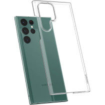 Spigen Air Skin Designed For Galaxy S22 Ultra Case, Crystal Clear