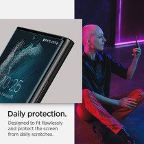 Spigen Neoflex Screen Protector Designed For Galaxy S22 Ultra, Case Friendly