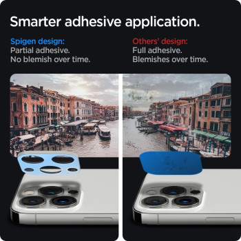 Spigen Camera Lens Screen Protector Designed For iphone 13 Pro/iphone 13 Pro Max, Silver