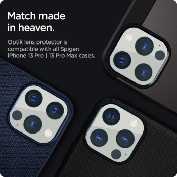 Spigen Camera Lens Screen Protector Designed For iphone 13 Pro/iphone 13 Pro Max, Silver