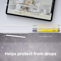 Elago X Monami Pencil Case Compatible With Apple Pencil 2ND Generation Cover Sleeve, Classic Design, Compatible With Magnetic Charging And Double Tap, Yellow