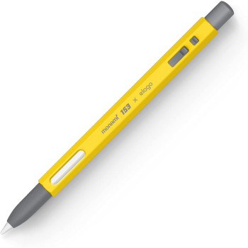 Elago X Monami Pencil Case Compatible With Apple Pencil 2ND Generation Cover Sleeve, Classic Design, Compatible With Magnetic Charging And Double Tap, Yellow