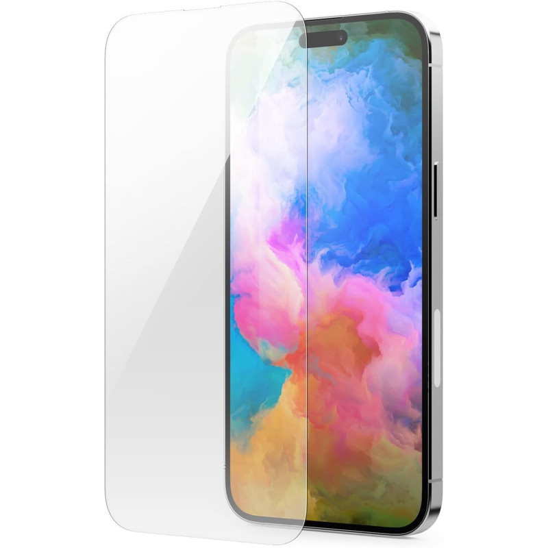 Elago Tempered Glass Screen Protector Compatible With iphone 14 Pro Max 9H Surface Hardness, Anti-Fingerprint, Shatter-Proof, Scratch Protection, Crystal Clear Clarity, Bubble-Free