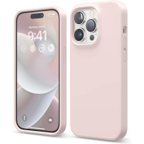 Elago Compatible With iphone 14 Pro Case, Liquid Silicone Case, Shockproof, Slim Phone Case, Anti-Scratch Soft Microfiber Lining, 6.1 Inch, Lovely Pink