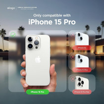 Elago Compatible With iphone 15 Pro Case, Liquid Silicone Case, Shockproof, Slim Phone Case, Anti-Scratch Soft Microfiber Lining, 6.1 Inch, Ocean Blue
