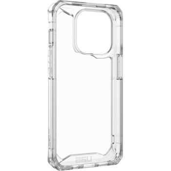 Urban Armor Gear Uag Case Compatible With iphone 15 Pro Case 6.1 Plyo Ice Rugged Anti-Yellowing Transparent Clear Military Grade Dropproof Protective Cover