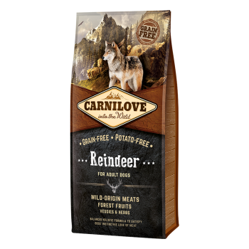 Carnilove Reindeer For Adult Dogs, 12kg
