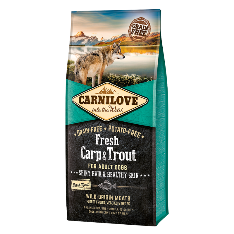 Carnilove Fresh Carp And Trout For Adult Dogs, 12kg