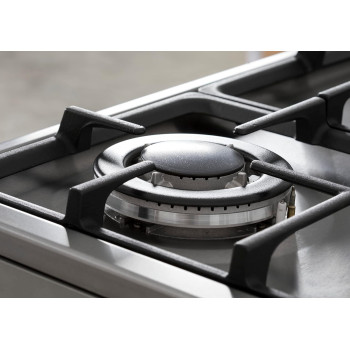 Terim 60X60 Cooker, 4 Gas Burners, Stainless Steel, Tergc66St, 1 Year Warranty