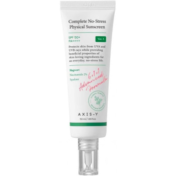 AXIS-Y Complete No Stress Physical Sunscreen SPF50+ PA+++ 50ml