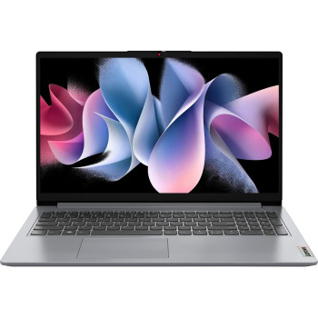 Lenovo 15.6 Inch Laptop With Intel I5-1235U, Ideapad 1i, 15.6 Inch FHD Anti-Glare Display, 12Th Gen Intel Core I5-1235U 10-Core Processor, Intel Iris Xe Graphics, Windows 11 Home, 16GB RAM, 1TB SSD, Grey