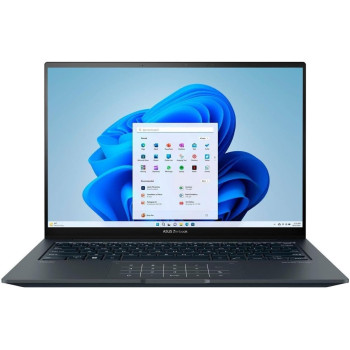 Asus Zenbook Q420 14.5 Inch 2.8K OLED Touch Laptop, Intel Evo Core i7-13700H, 16GB RAM, 512GB SSD, Intel Iris Xe Graphics, Windows 11 Home, English Backlit Keyboard, Dark Gray (Q420VA-EVO.i7512)