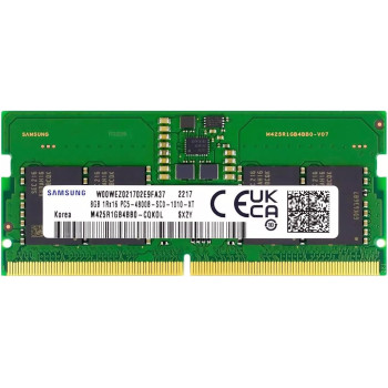 Samsung 8GB DDR5 4800 Mhz PC5-38400 Sodimm Laptop Memory RAM (M425R1GB4BB0) Oem