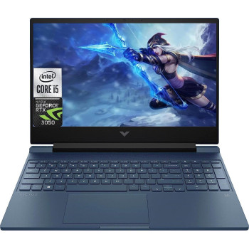 Hp Victus 15-Fa1093Dx Gaming Laptop - 15.6 Inch FHD 144Hz, Intel Core I5-13420H, 8GB RAM, 512GB SSD, 6GB Nvidia GeForce RTX 3050, Windows 11 Home, Blue