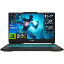 Msi Cyborg 15 A13VE-218US Gaming Laptop, 15.6 Inch FHD 144Hz, Intel Core i7-13620H, GeForce RTX 4050, 16GB RAM, 512GB NVME SSD, Thunderbolt 4, Usb-Type C, Cooler Boost, Black