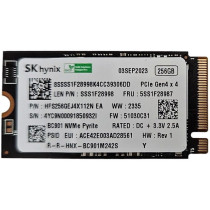 Skhynix 256GB Pcie NVME 2242 SSD (HFM256GD3HX015N), Oem