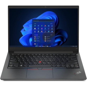 Lenovo Thinkpad E14 Gen 4 Intel Core I5-1235U, 16GB RAM, 512GB SSD, 14 Inch FHD Display, Integrated Graphics, Fingerprint Reader, Windows 10, Black With Top Loader Bag