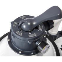Intex Silica Sand Filter Pump, 3200 Gph, 50 Watts, Grey