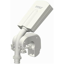 Intex Multi Color Led Pool Fountain For Above Ground Pools, Fits Metal Frame And Ultra Frame Pools