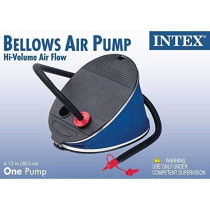 Intex Giant Bellows Foot Pump Air Pump 30 Cm With 3 Attachments
