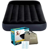 Intex, Black, Inflatable Mattress Twin Classic, 99 X 191 X 25 Cm