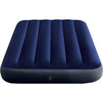 Intex Dura-Beam Series Classic Downy Airbed, Blue, Twin, 64757