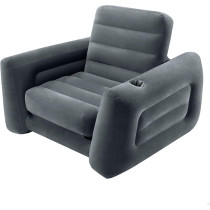 Intex Armchair Bed Pull Out Chair, Grey, 66551Np, ‎117X224X66 Cm
