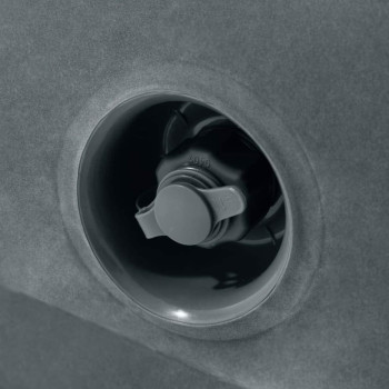 Intex Solid Back Pull Out Chair, Grey, 4.88 Kilograms