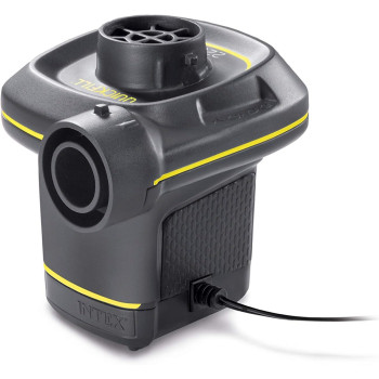 Intex 230 Volt Quick-Fill Ac/Dc Electric Pump, Black