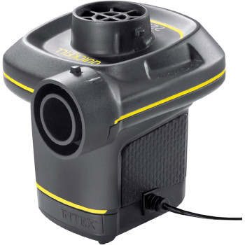 Intex, 66634, Portable Electric Air Pump For Mattress And Inflatables, Black, ‎3.6 KG