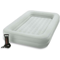 Intex, 66810NP, Floque And Airbed Air Bed Inflator Travel, Cream