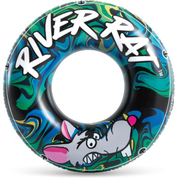 Intex River Rat Inflatable Tube, Green, 68209, Diameter, 1.1 Grams