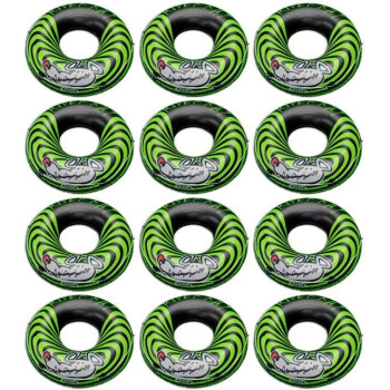 12 Pack Intex River Rat 48 Inflatable Tubes For Lake/Pool/River