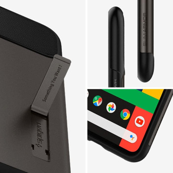 Spigen Slim Armor Designed For Google Pixel 4 Xl Case (2019), Gunmetal