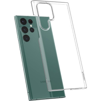 Spigen Air Skin Designed For Galaxy S22 Ultra Case (2022), Crystal Clear