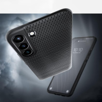Spigen Liquid Air Armor Designed For Galaxy S22 Case (2022), Matte Black