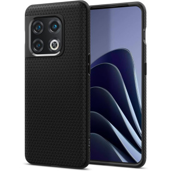 Spigen Liquid Air Armor Designed For Oneplus 10 Pro 5G Case (2022), Matte Black