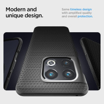 Spigen Liquid Air Armor Designed For Oneplus 10 Pro 5G Case (2022), Matte Black